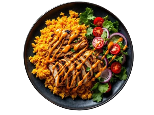 Meat on Rice